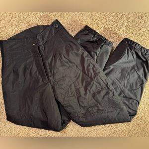 Obermeyer Women’s Sugarbush Lined Ski Snowboarding Pants, Black, size 8